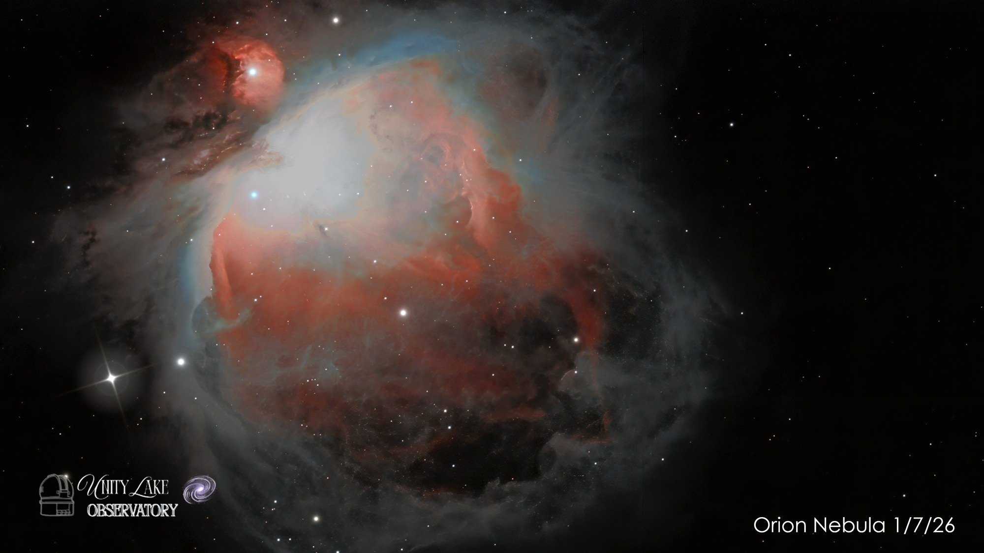 Orion Nebula photographed by Ken Knorr