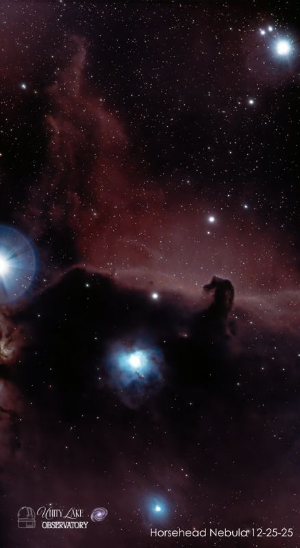 Horsehead Nebula, 1,001 exposures