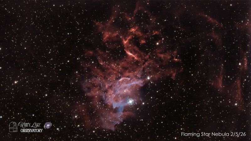 Flaming Star Nebula