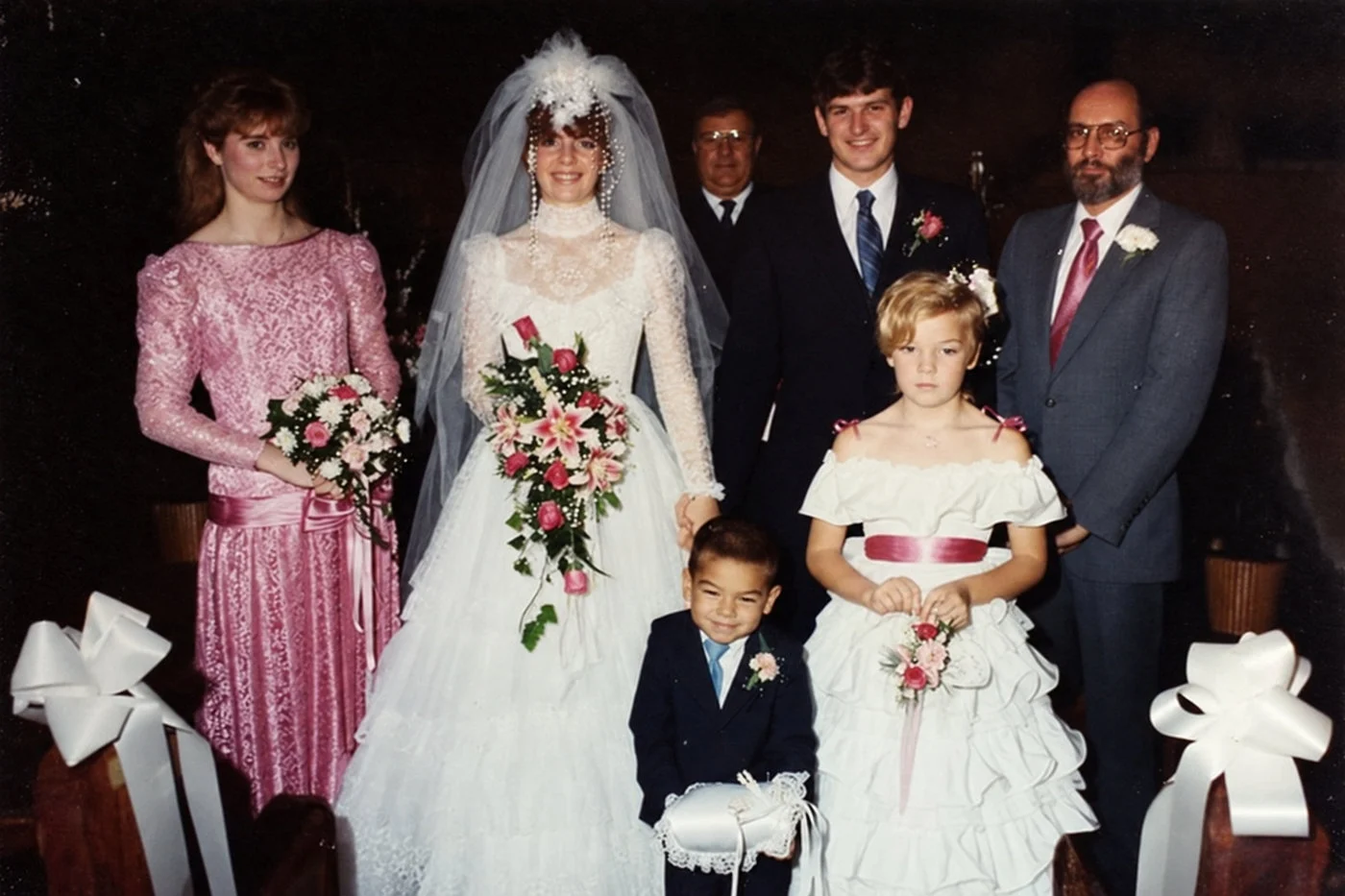 Ken and Tina on their wedding day in 1988